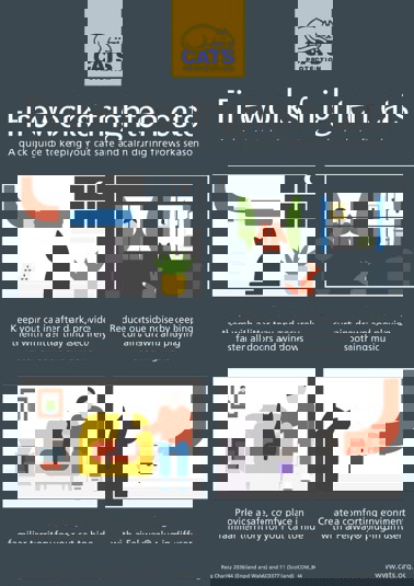 Dangers of Fireworks for Cats graphic