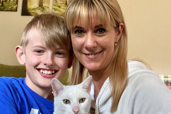 Casper reunited with owner 55 miles away after three years