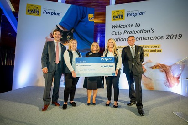 Petplan® raises £7 million for Cats Protection and cats like Chesney